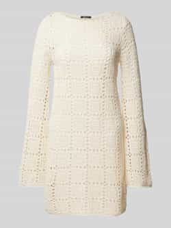 Gina Tricot Mini-jurk met broderie anglaise model 'Open work'