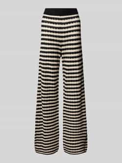 Jake*s Collection Stoffen broek met all-over motief