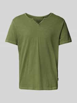 Blend Of America T-shirt Korte Mouw T-shirt à col fendu Aston Regular fit