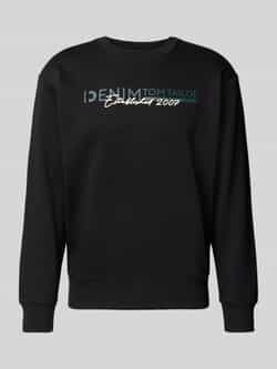 Tom Tailor Denim Regular fit sweatshirt van katoenmix