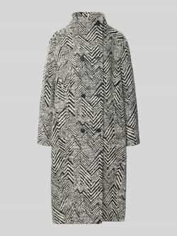 Boss Regular fit lange jas met scheerwol model 'CAVINIA'