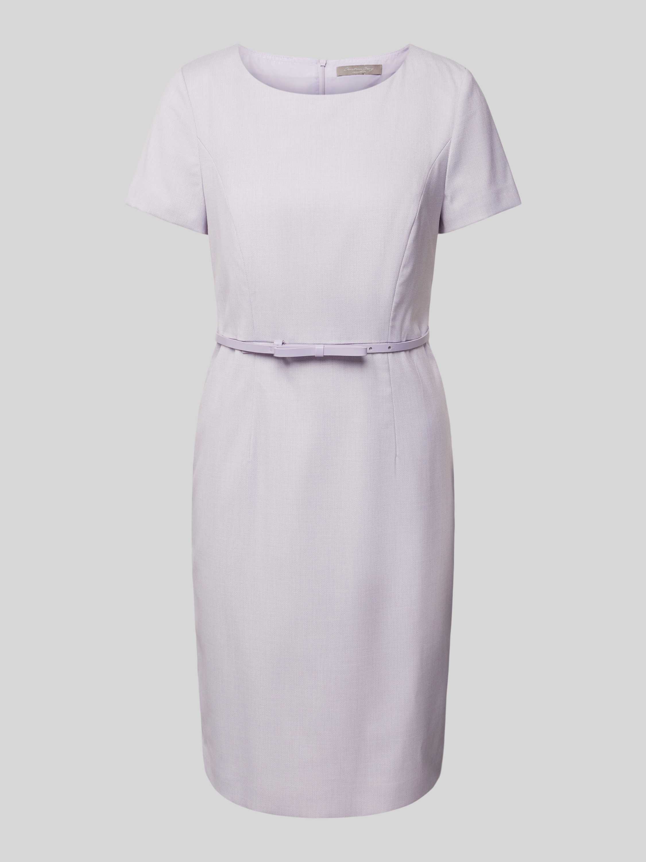 Christian Berg Woman Selection Knielange jurk met structuurmotief