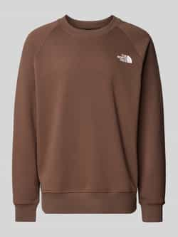 The North Face Sweatshirt met labelstitching model 'RAGLAN REDBOX CREW'