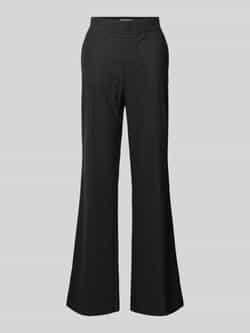 Christian Berg Woman Wide leg stoffen broek met persplooien