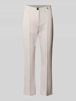 Marc Cain Slim fit stoffen broek met siernaden