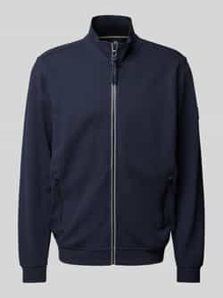 Lerros Sweatvest effen sweatshirt jack voor heren
