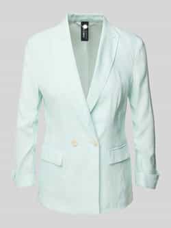 Marc Cain Linnen blazer met reverskraag