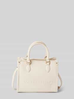 Valentino by Mario Valentino Rised Shopping Tote Bags Beige Dames