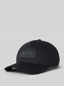Boss Baseballpet met labelpatch model 'Zed'