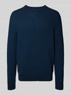 Boss Orange Regular fit gebreide pullover van katoenmix model 'APOKKO'
