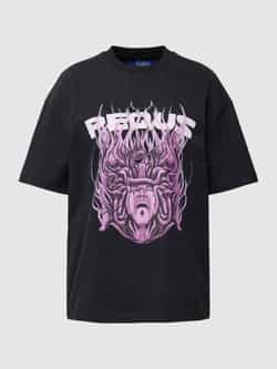 Pequs Medusa Graphic T-shirt T-shirts Black maat: L beschikbare maaten:XS S M L