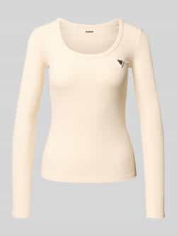 Guess Activewear Shirt met lange mouwen met labeldetail model 'COLETTE'