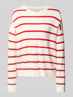 MSCH Copenhagen Gebreide pullover met extra brede schouders model 'Maura Rachel'