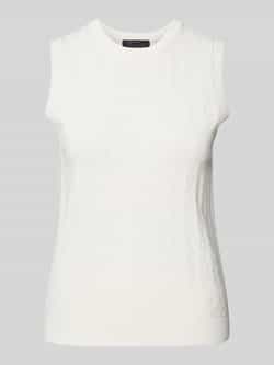 Armani Exchange Top met bandjes en ronde hals