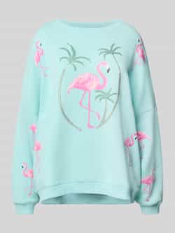 Miss goodlife Sweatshirt met motiefprint