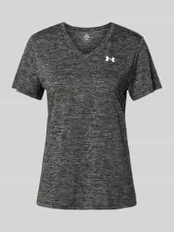 Under Armour T-shirt met V-hals model 'Tech'