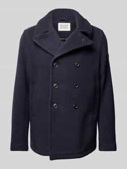 Scotch & Soda Lange jas met reverskraag