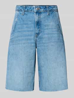 straight fit shorts in denim-look model 'Joa'