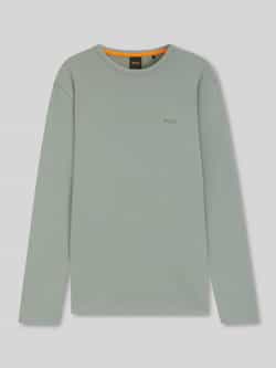 Boss Orange Regular fit shirt met lange mouwen en wafelstructuur model 'TEMPESTO'