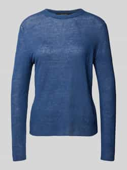 Weekend Max Mara Gebreide pullover van puur vlas model 'ATZECO'