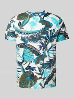 Lerros T-shirt met logostitching
