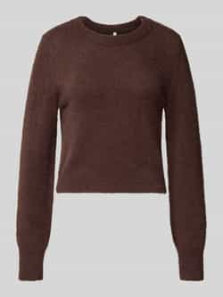 Only Regular fit gebreide pullover met ronde hals model 'PETRA'