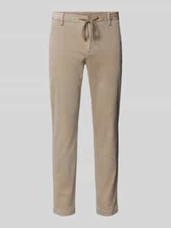 Alberto Broek van fijne corduroy met tunnelkoord model 'Jump'