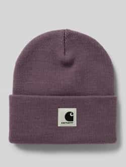 Carhartt Work In Progress Beanie met labeldetail model 'Ashley'