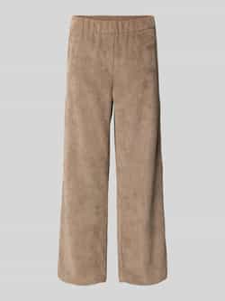 MAC Korte corduroy broek met elastische band model 'CHIARA'