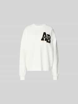 Oversized sweatshirt met Logodetail