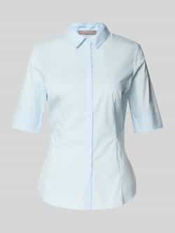 Christian Berg Woman Selection Overhemdblouse met blinde knoopsluiting