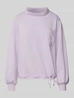 Monari Sweatshirt met opstaande kraag