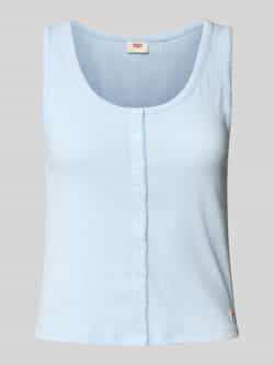 Levi's Tanktop met knoopsluiting model 'DRY GOODS'