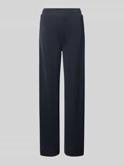 MbyM Straight leg stoffen broek met elastische band model 'Asaka'