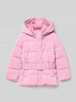 Only Regular fit gewatteerd jack met afneembare capuchon model 'ELISE'