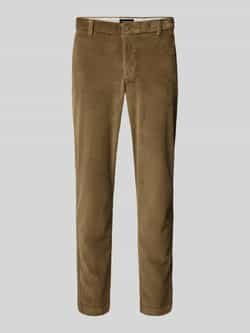 Jack & jones Tapered fit corduroy broek met steekzakken model 'CORDUROY'