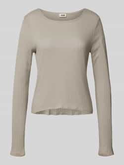 Drykorn Shirt met lange mouwen en ronde hals model 'HEJUNO'