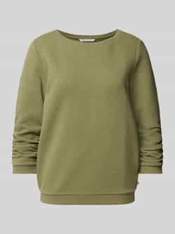 Tom Tailor Denim Getailleerd sweatshirt met elastisch structuurmotief