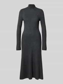 Tommy Hilfiger Gebreide jurk SOFT WOOL LS MOCK-NK SWT DRESS
