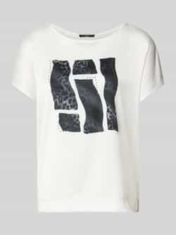 Zero T-shirt met motiefprint