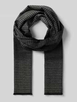 Christian Berg Men Sjaal van viscose met franjes