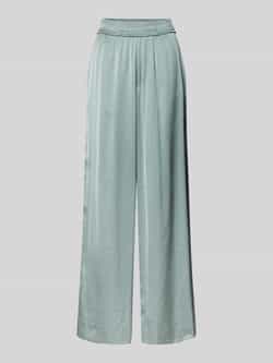 MbyM Wide leg stoffen broek in kreuklook model 'Asaka'