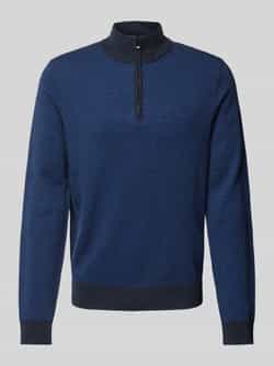 Boss Gebreide pullover met labeldetail model 'Eltorino'