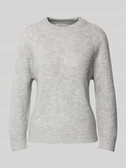 Apricot Gebreide pullover met effectgaren