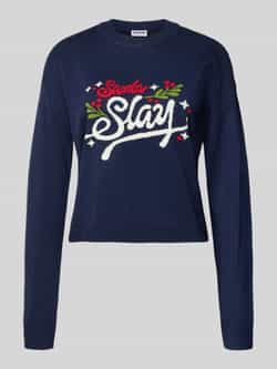 Noisy May Gebreide pullover met ribboorden model 'CLAUS'