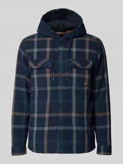 PME Legend Regular fit overhemdjack met capuchon