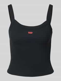Levi's Korte top met labelstitching