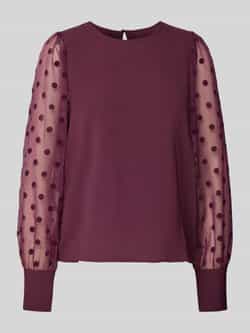 Vero Moda Regular fit blouseshirt met ballonmouwen model 'MALVA'