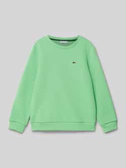 Lacoste Sweatshirt met labelstitching