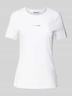 ARMEDANGELS T-shirt met statementprint model 'EBAANORA EXCEPT CHANGE'